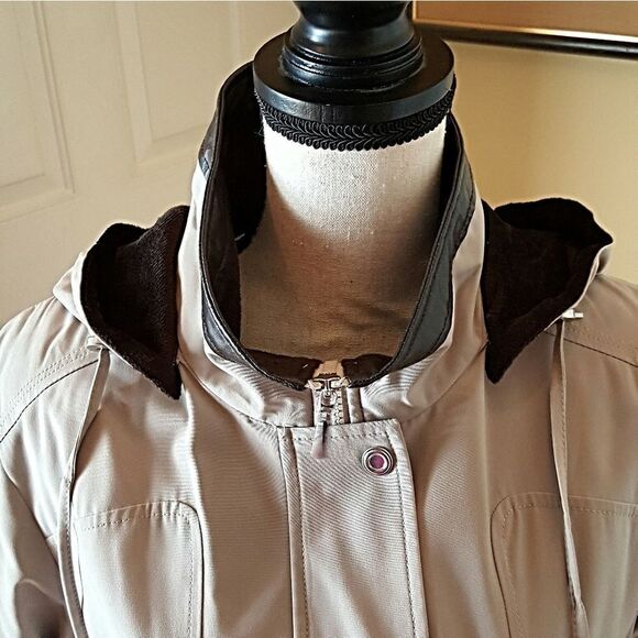 ULTRA-WARM LIZ CLAIBORNE ALL WEATHER ANORAK - Picture 6 of 8
